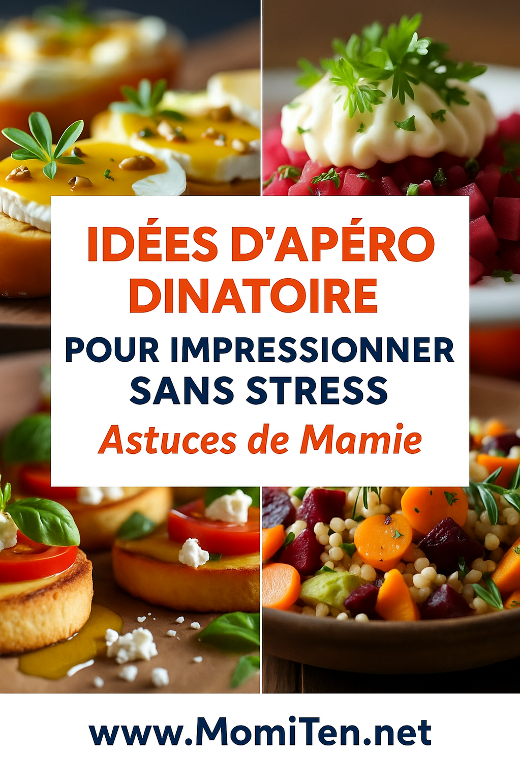 Recettes  Dinatoire d’Apéro Faciles et Gourmandes | Conseils de Mamie